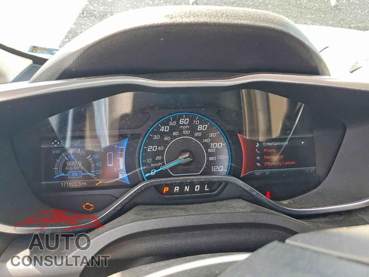 FORD CMAX 2013 - 1FADP5BU3DL523212
