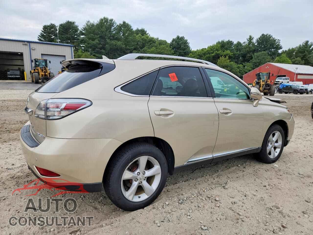 LEXUS RX 350 2012 - 2T2BK1BA2CC151149