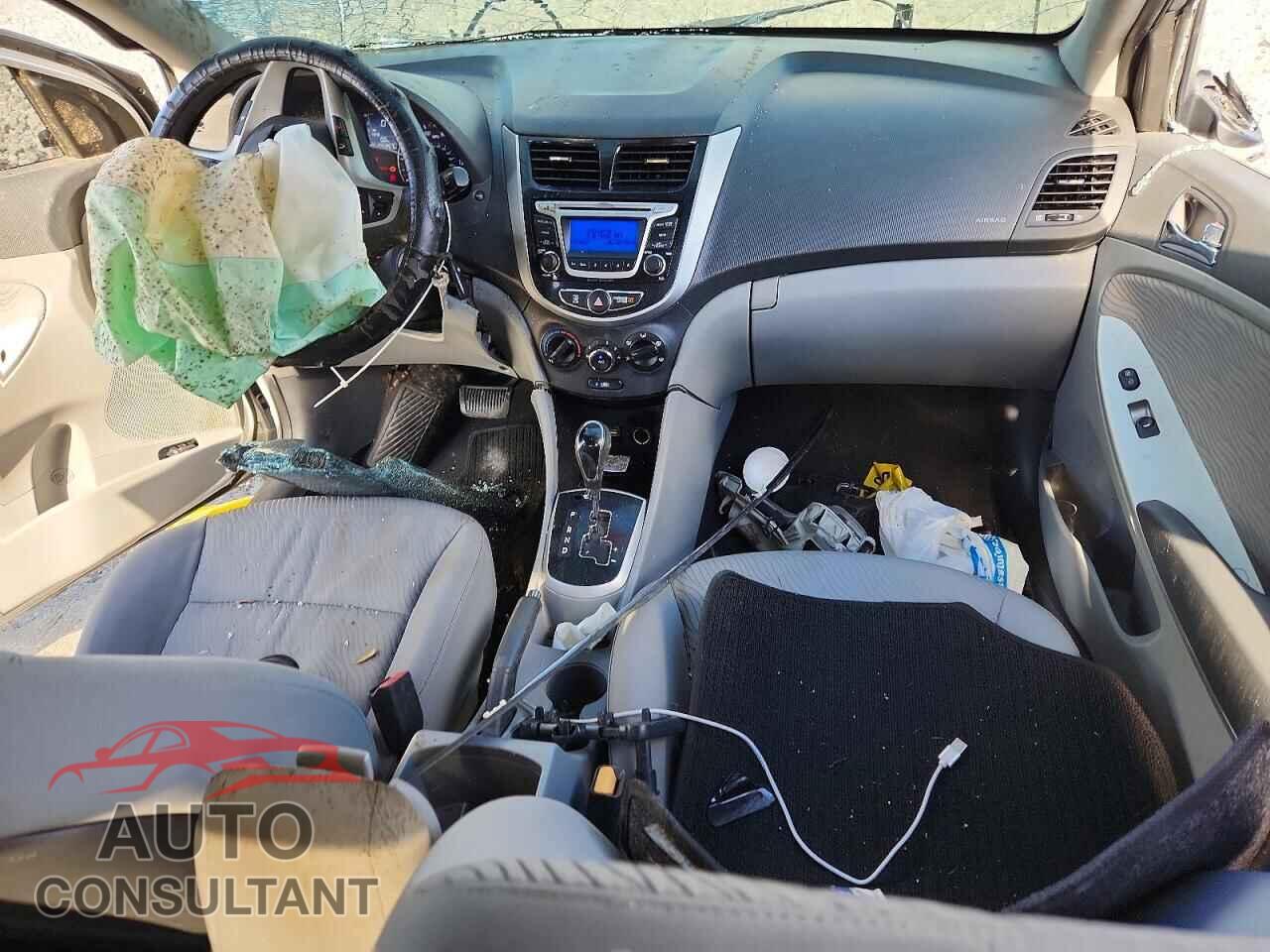HYUNDAI ACCENT 2014 - KMHCU4AE2EU763037