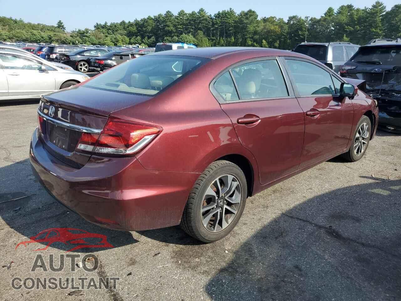 HONDA CIVIC 2015 - 19XFB2F8XFE227564