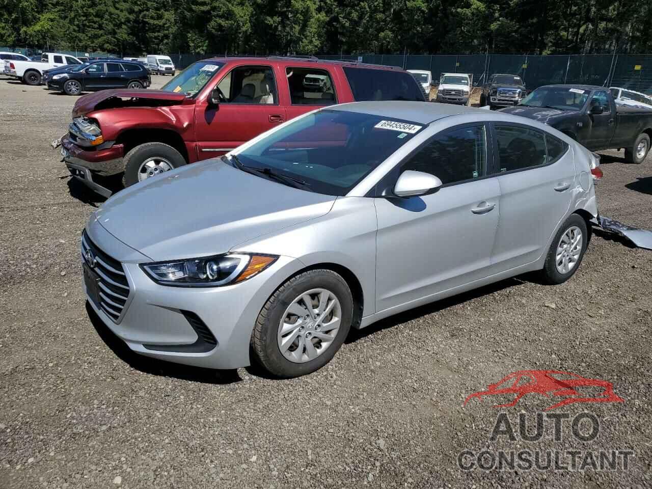 HYUNDAI ELANTRA 2018 - 5NPD74LF2JH393475