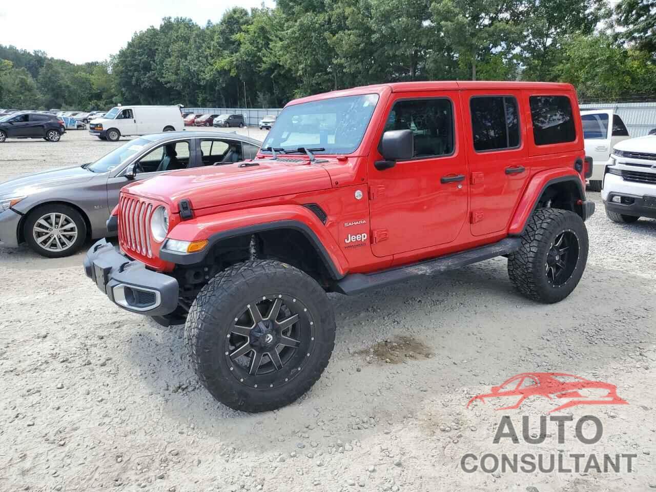 JEEP WRANGLER 2018 - 1C4HJXEG3JW133266