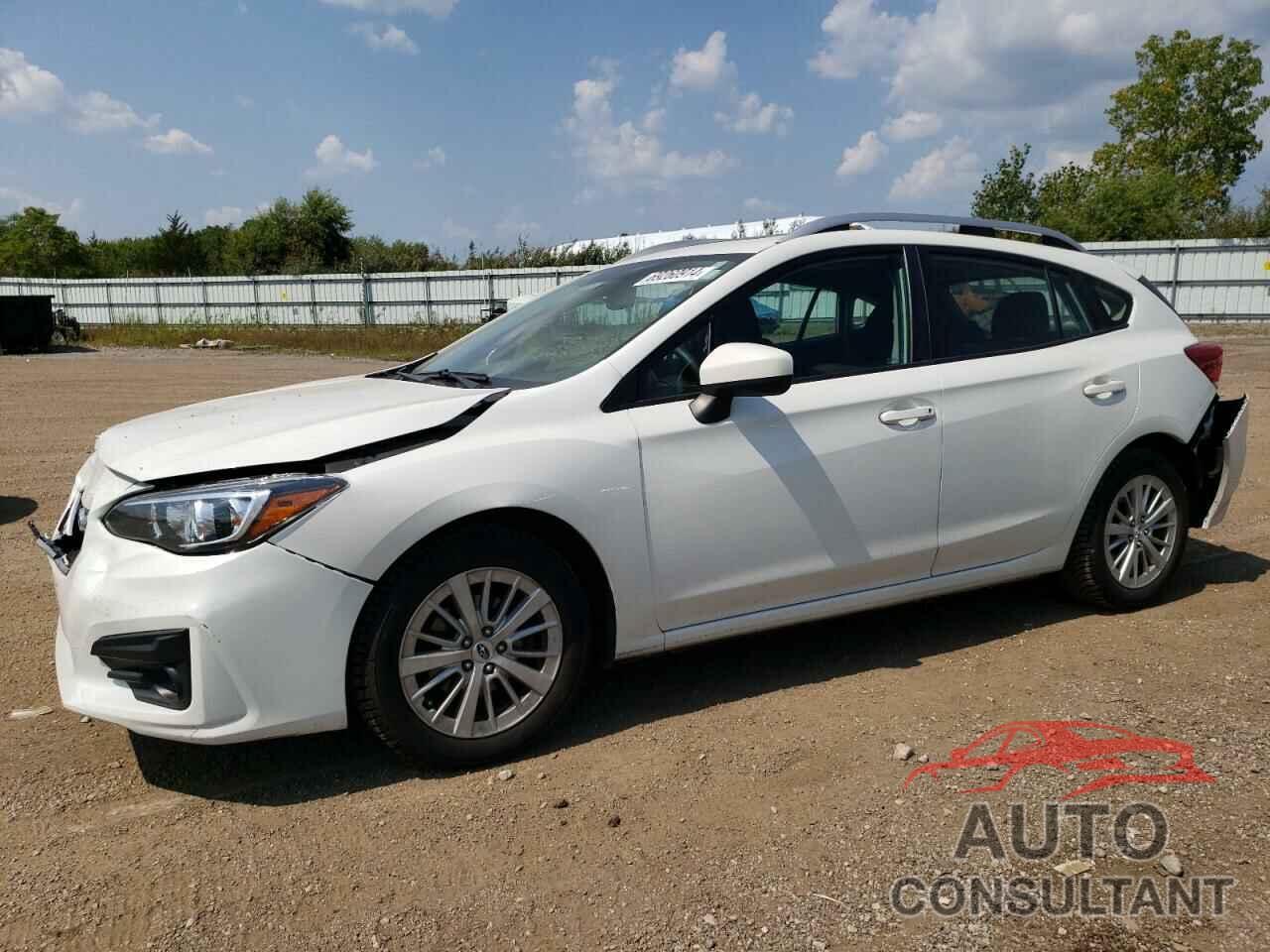 SUBARU IMPREZA 2018 - 4S3GTAB62J3727895