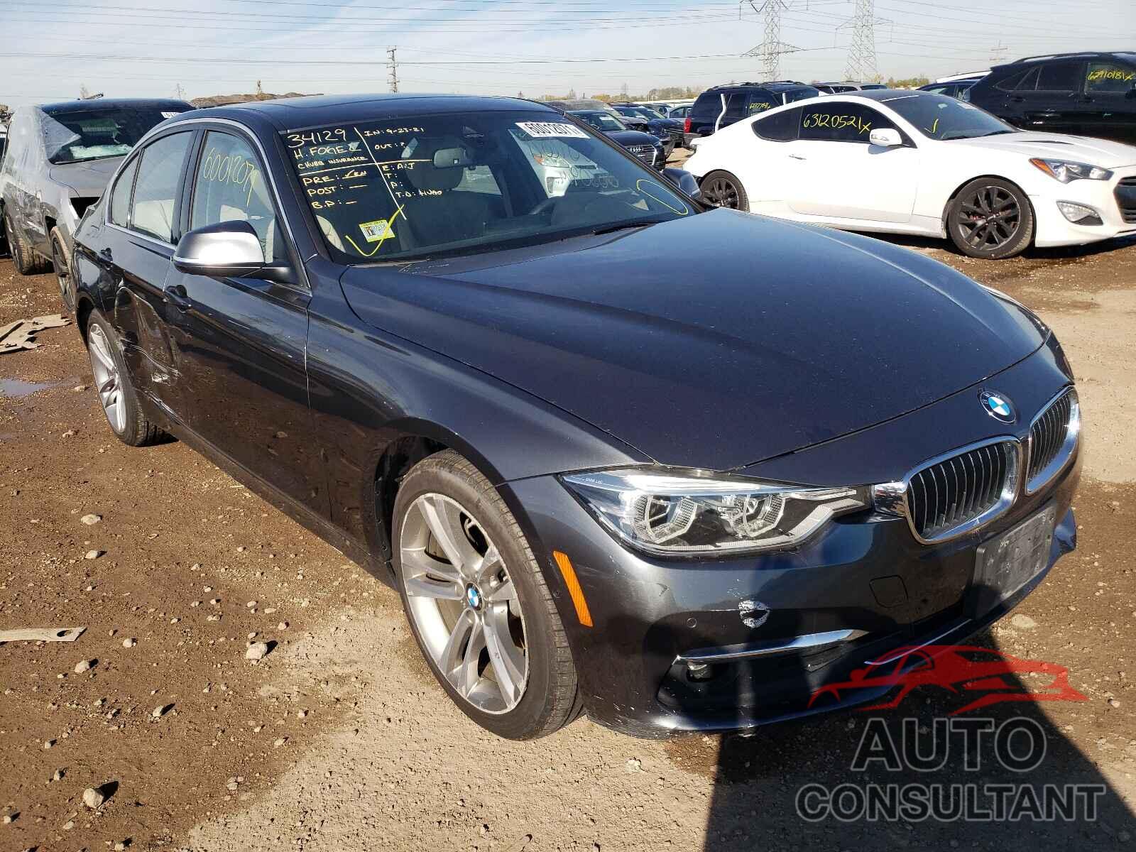 BMW 3 SERIES 2016 - WBA8E3G50GNU05485