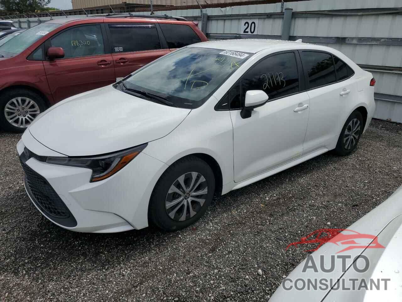 TOYOTA COROLLA 2021 - JTDEAMDE3MJ022347