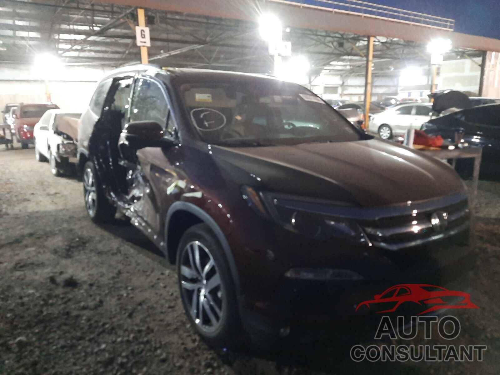 HONDA PILOT 2017 - 5FNYF5H91HB039209
