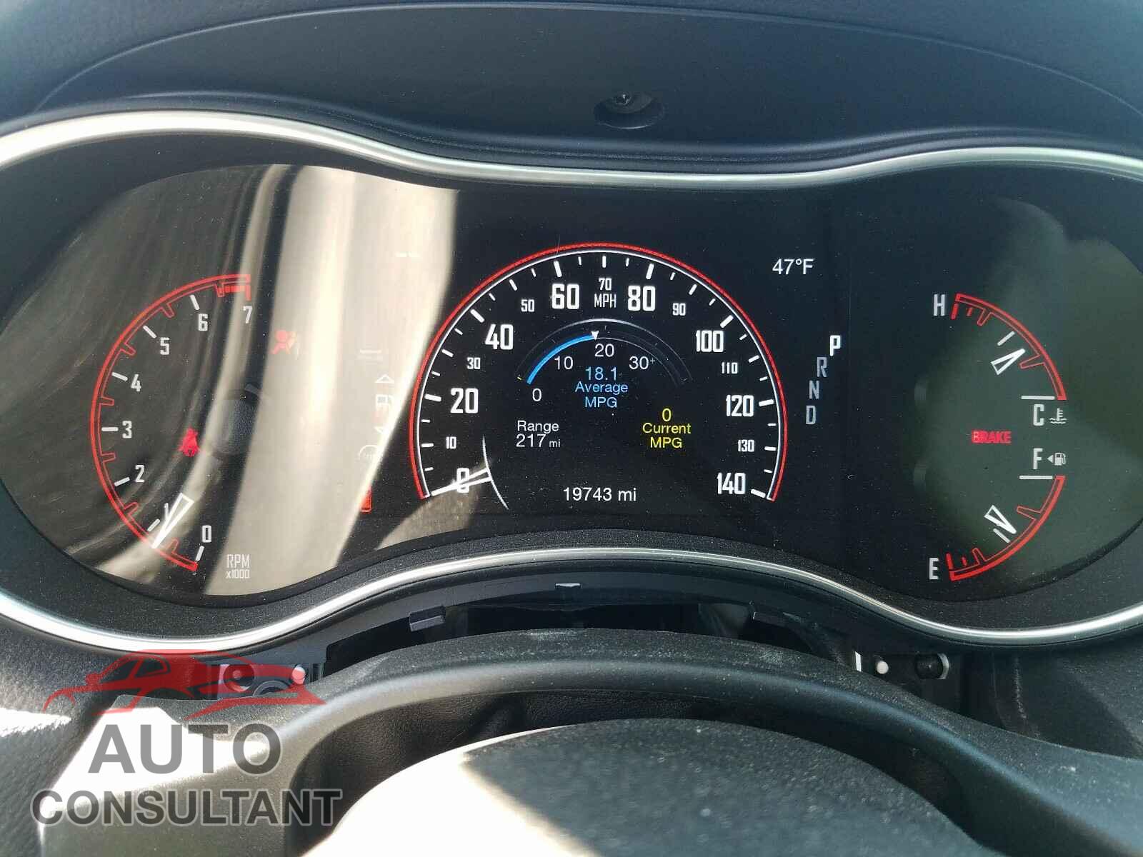 DODGE DURANGO 2019 - 1C4RDHAGXKC847714