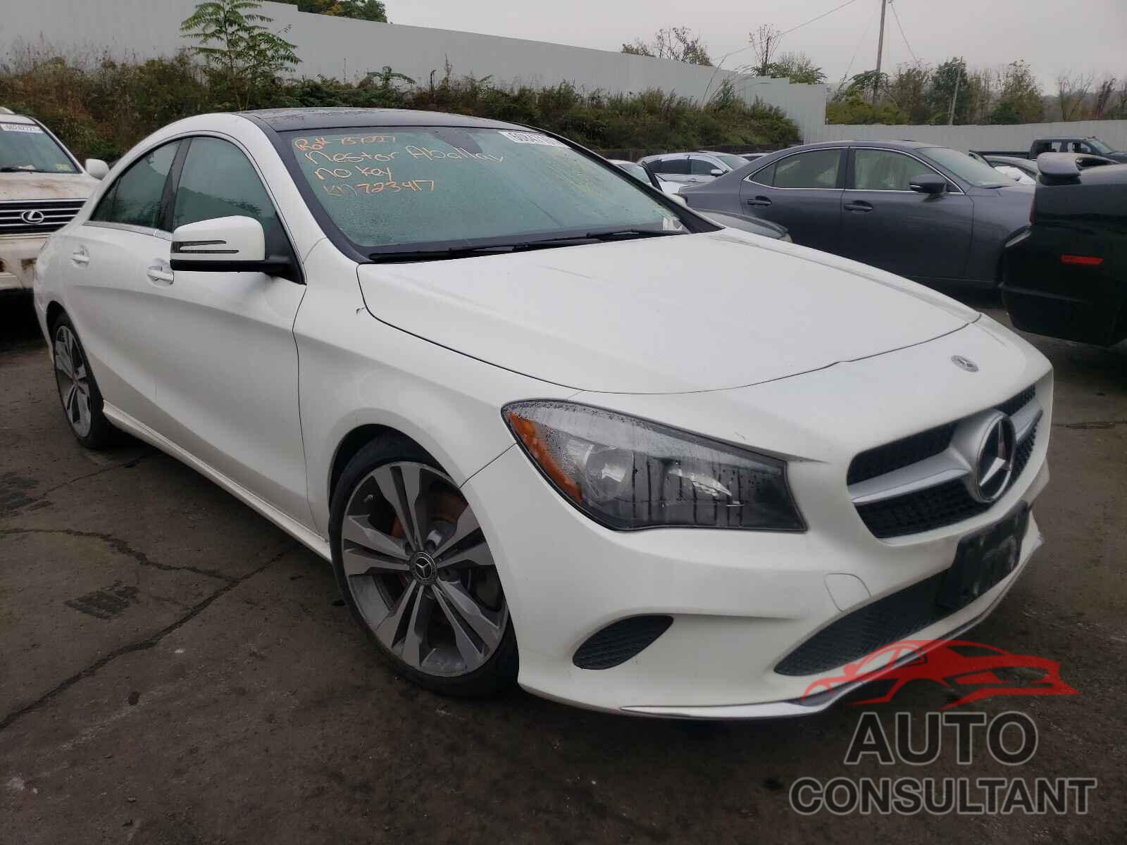 MERCEDES-BENZ CLA-CLASS 2019 - WDDSJ4GB8KN723417