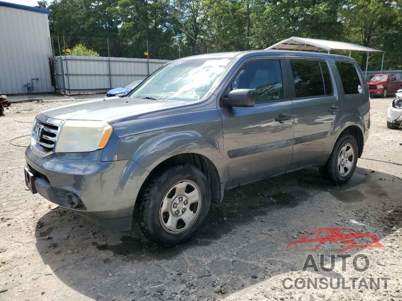 HONDA PILOT 2012 - 5FNYF3H24CB017799