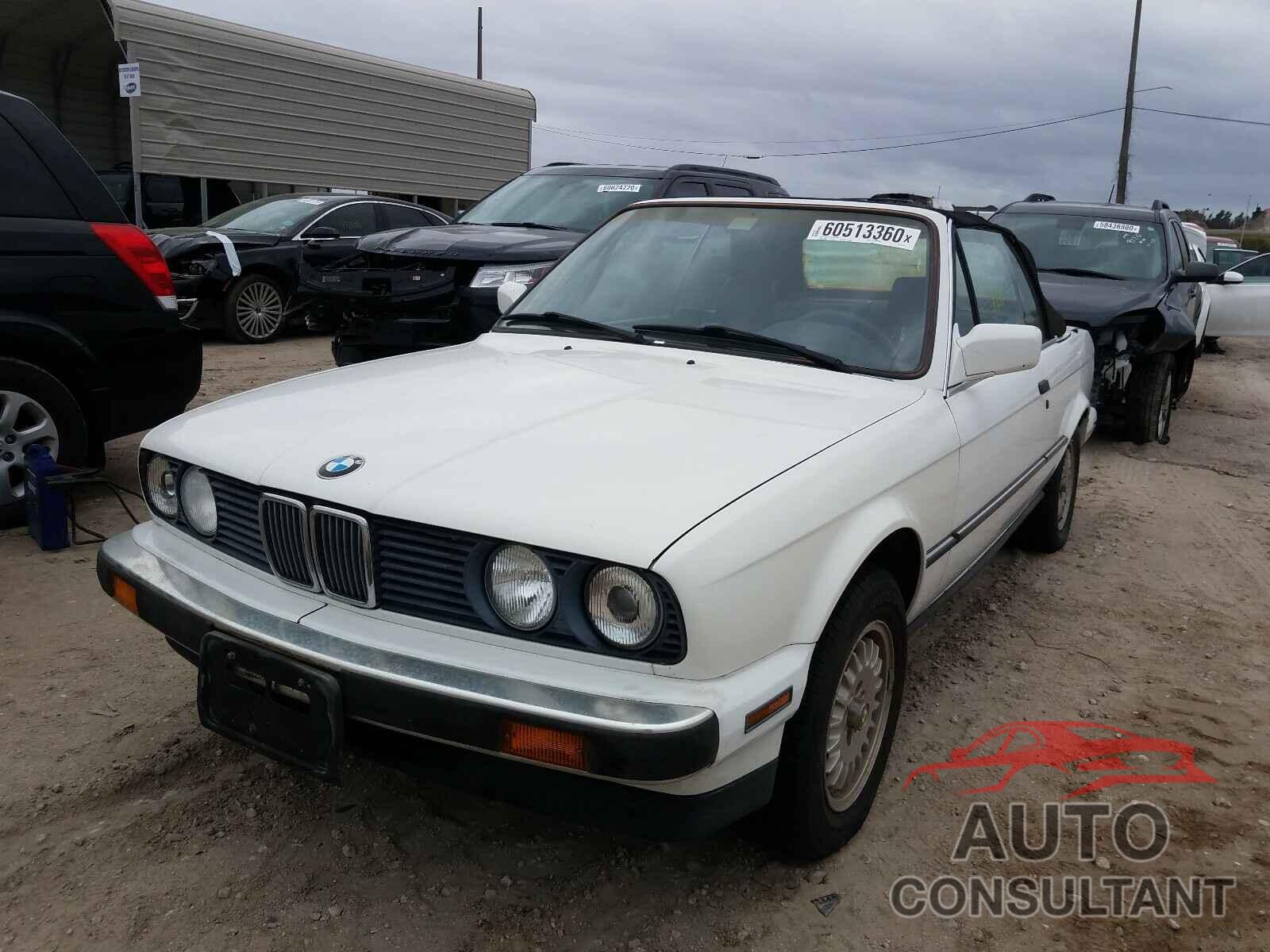 BMW 3 SERIES 1988 - WBABB130XJ8273631