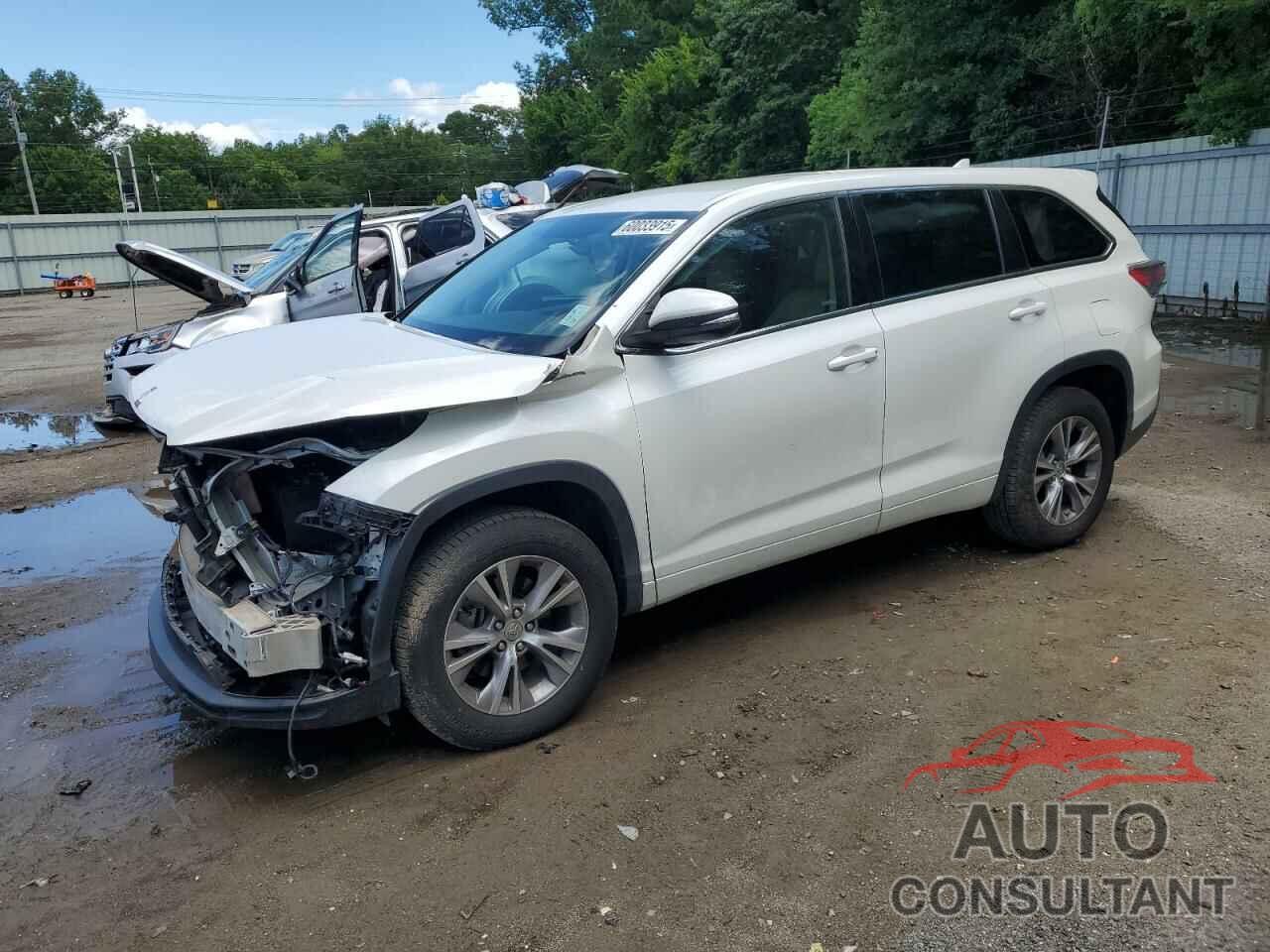 TOYOTA HIGHLANDER 2015 - 5TDZKRFH1FS118230