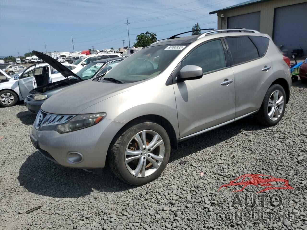 NISSAN MURANO 2010 - JN8AZ1MW7AW100209