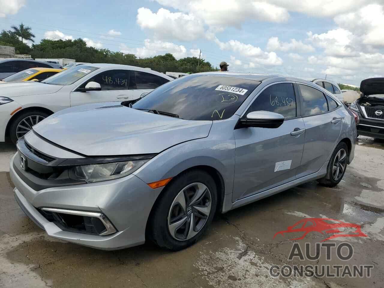 HONDA CIVIC 2019 - 2HGFC2F62KH604917