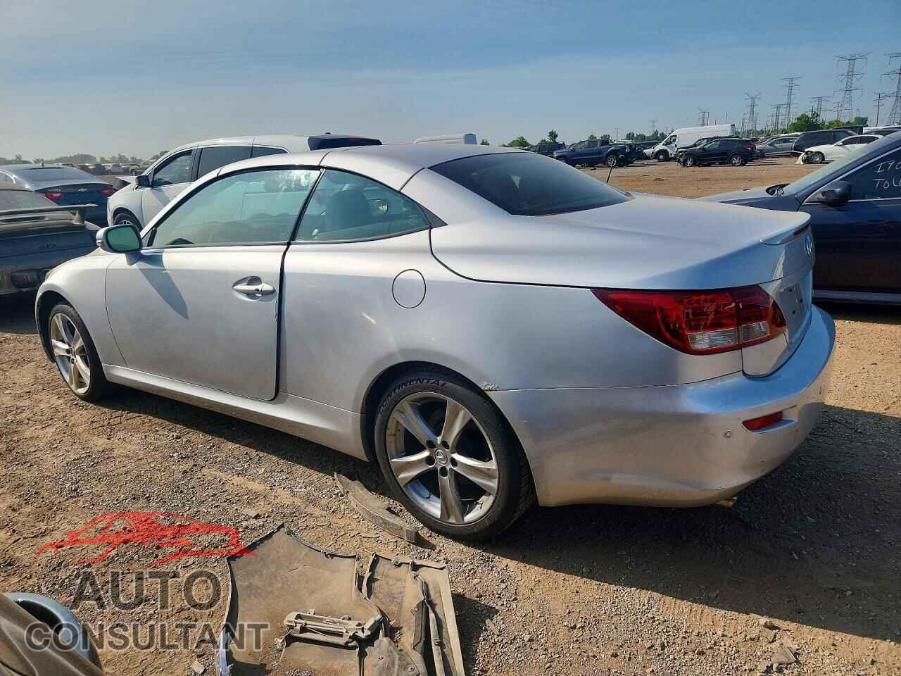 LEXUS IS 2012 - JTHFF2C27C2522147