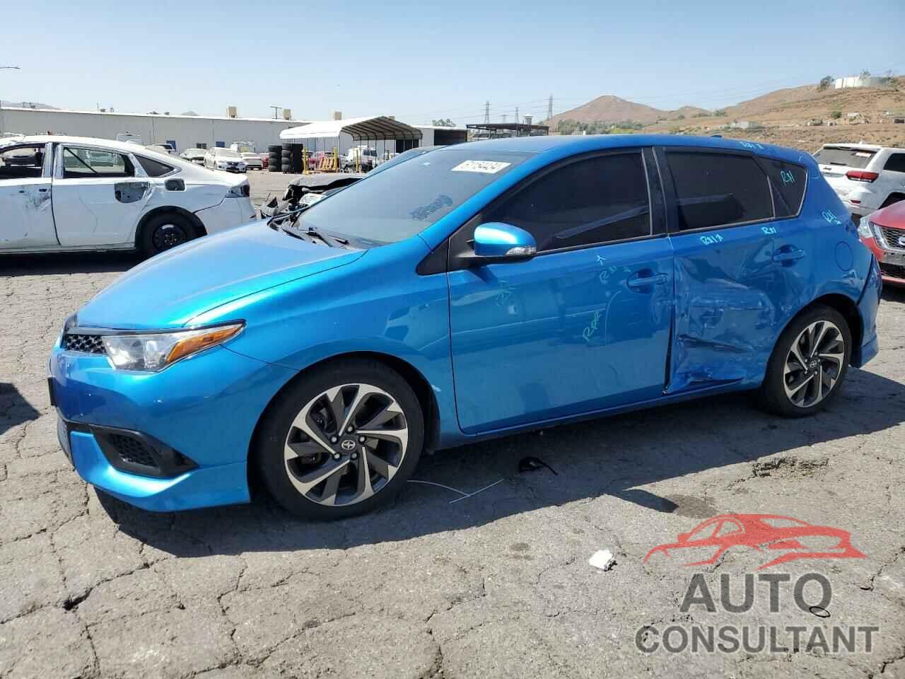 TOYOTA SCION 2016 - JTNKARJE1GJ518428