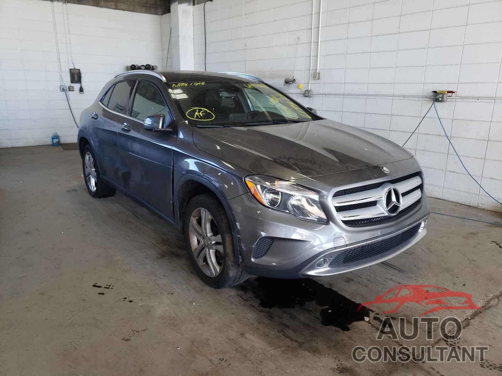 MERCEDES-BENZ GLA-CLASS 2016 - WDCTG4GB0GJ257911