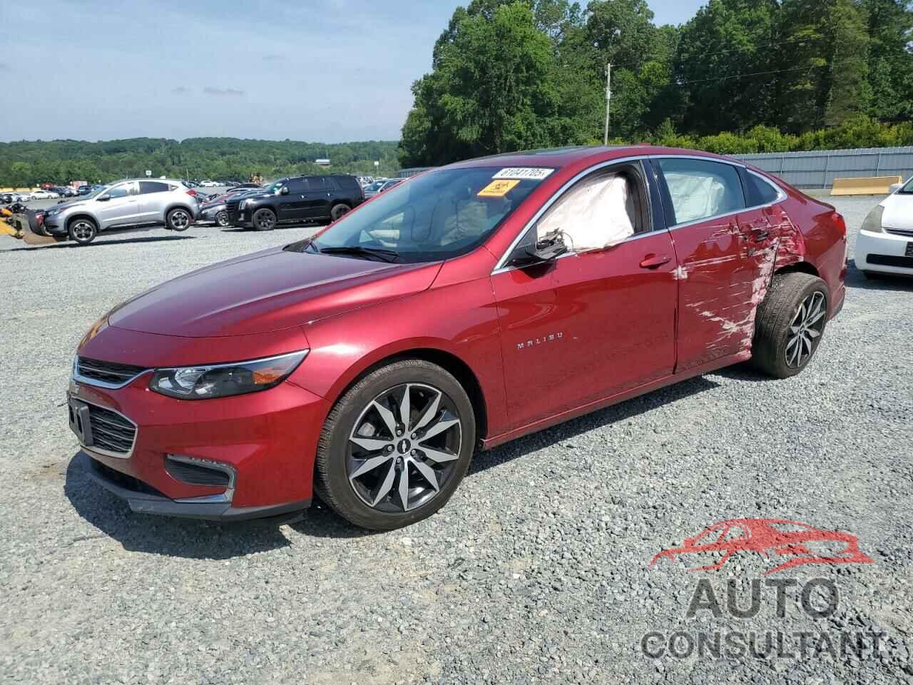 CHEVROLET MALIBU 2017 - 1G1ZE5ST6HF187937