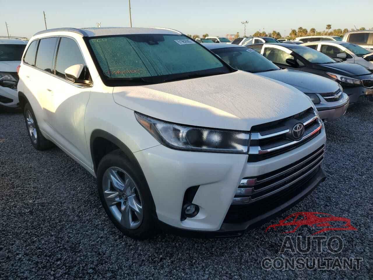 TOYOTA HIGHLANDER 2019 - 5TDYZRFH5KS346605