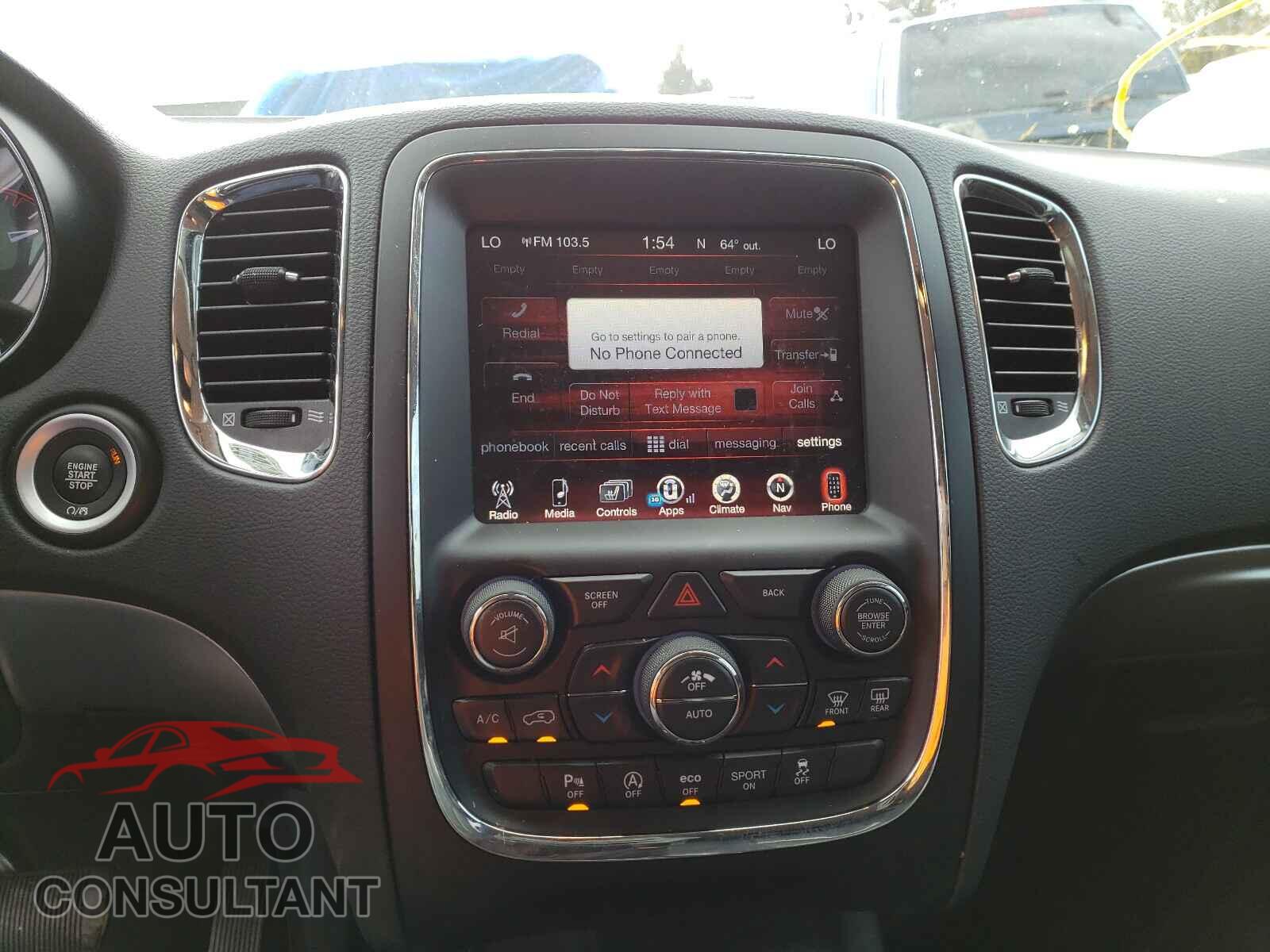 DODGE DURANGO 2017 - 1C4RDJDG6HC936689