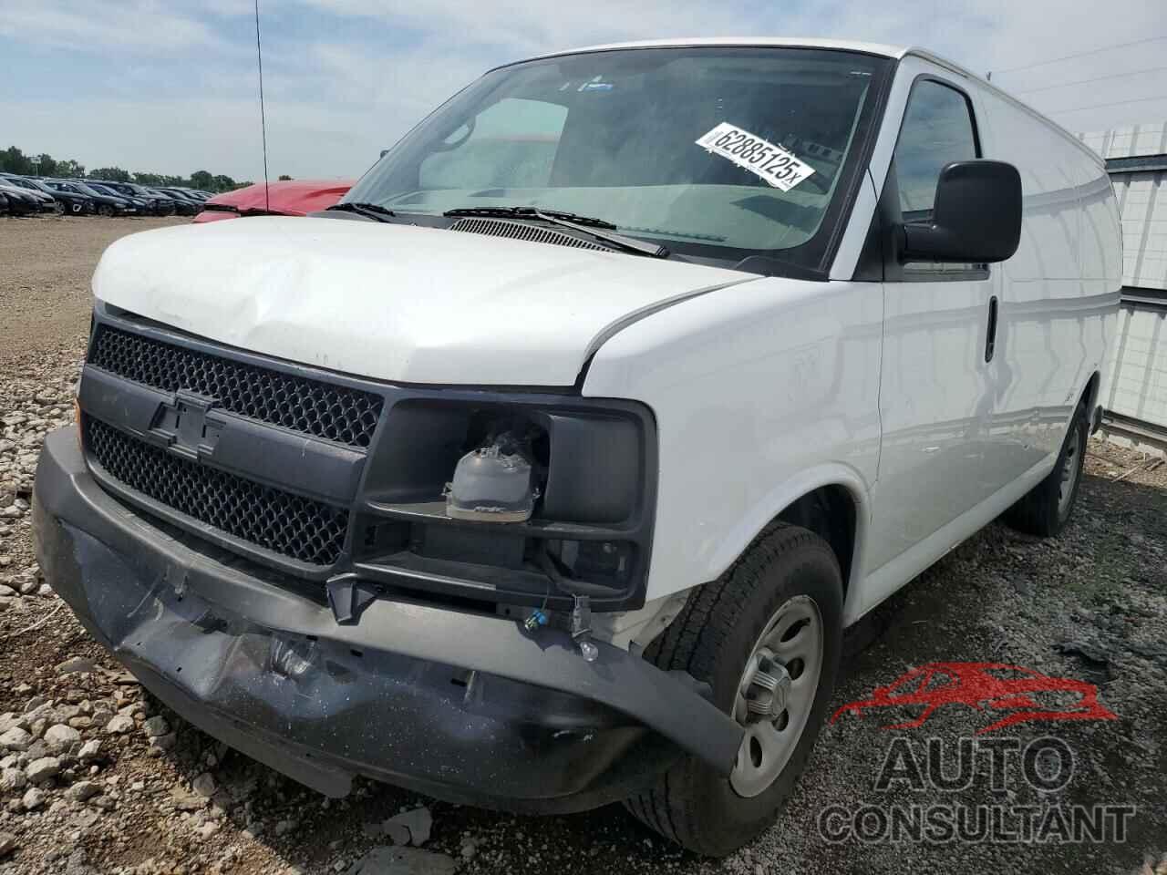 CHEVROLET EXPRESS 2010 - 1GCUGADX9A1146791
