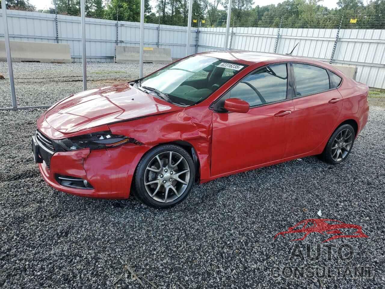 DODGE DART 2013 - 1C3CDFBA4DD305546