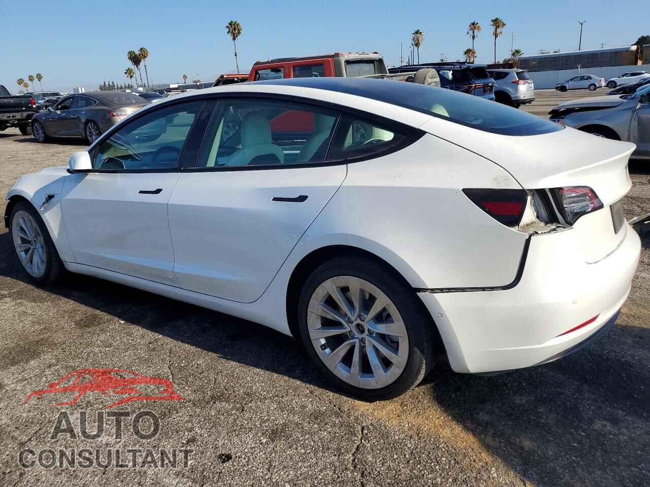 TESLA MODEL 3 2022 - 5YJ3E1EB5NF103762