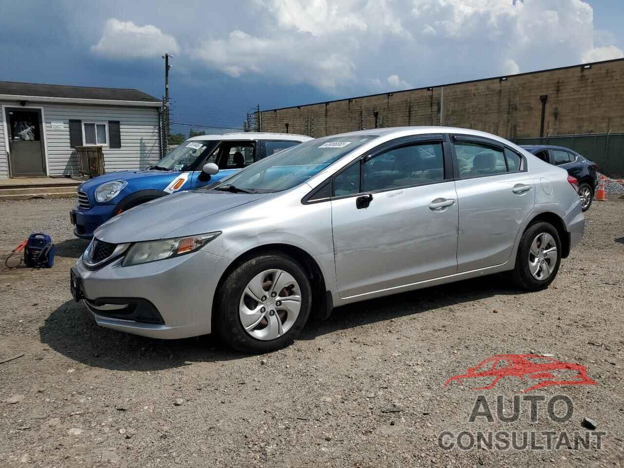 HONDA CIVIC 2013 - 2HGFB2F54DH587468