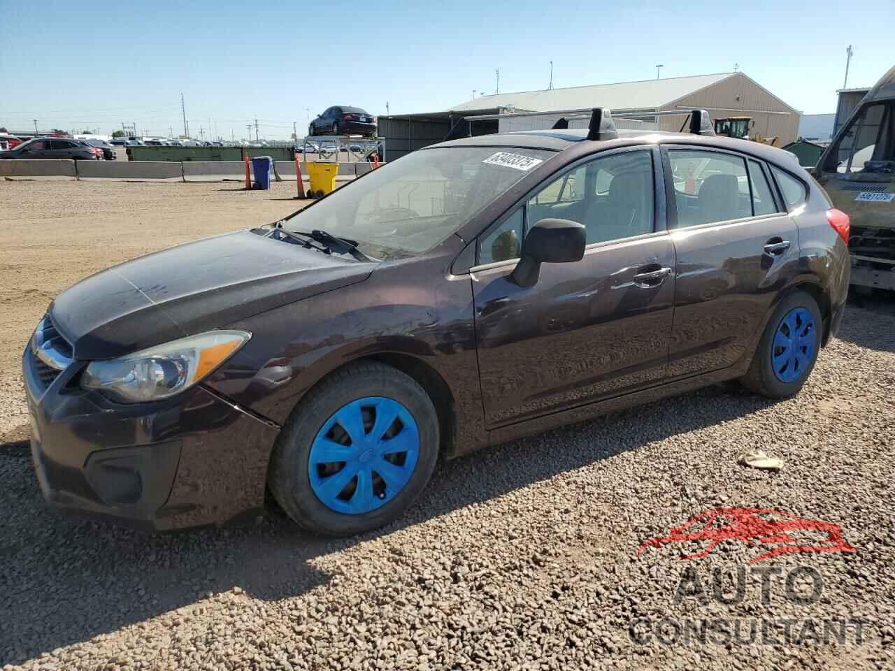 SUBARU IMPREZA 2013 - JF1GPAA64DG861526