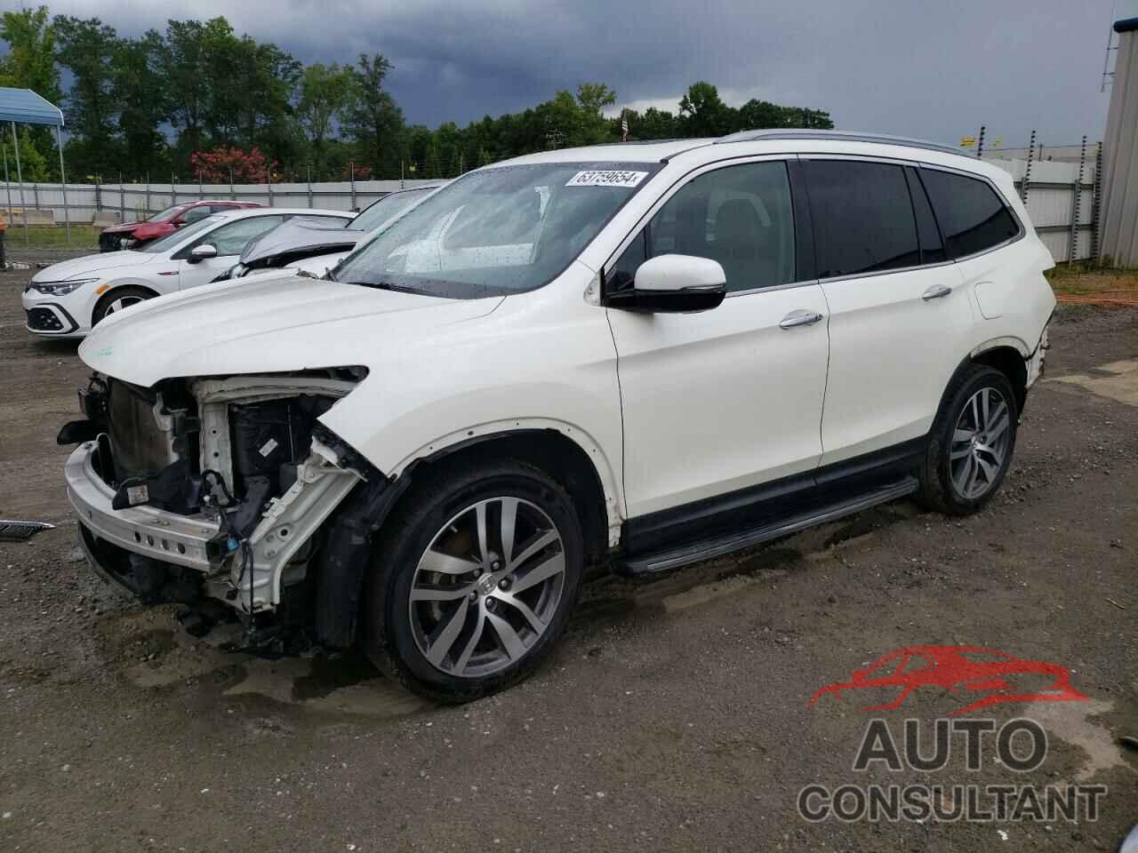 HONDA PILOT 2016 - 5FNYF5H91GB014860