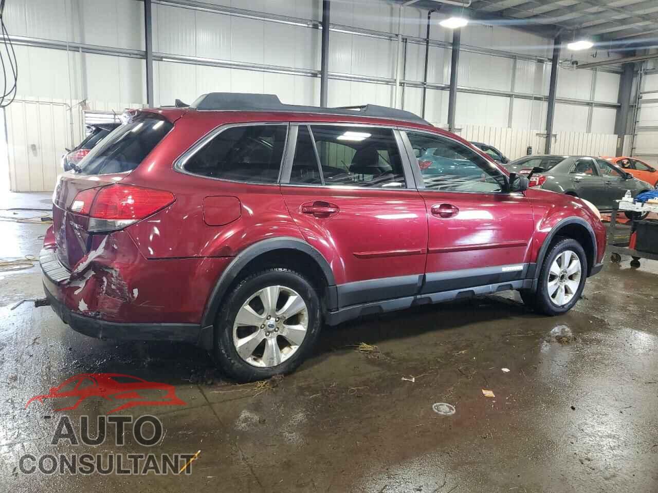 SUBARU OUTBACK 2012 - 4S4BRDJC5C2275754