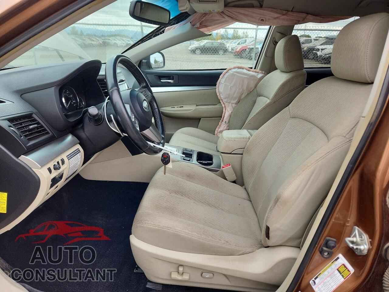 SUBARU OUTBACK 2011 - 4S4BRBCC9B3399357
