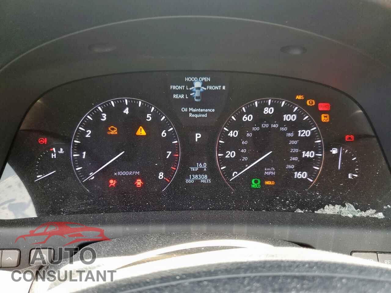 LEXUS LS460 2012 - JTHCL5EF7C5013140