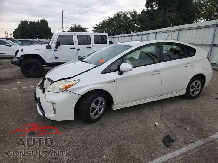 TOYOTA PRIUS 2014 - JTDKN3DU4E0357861