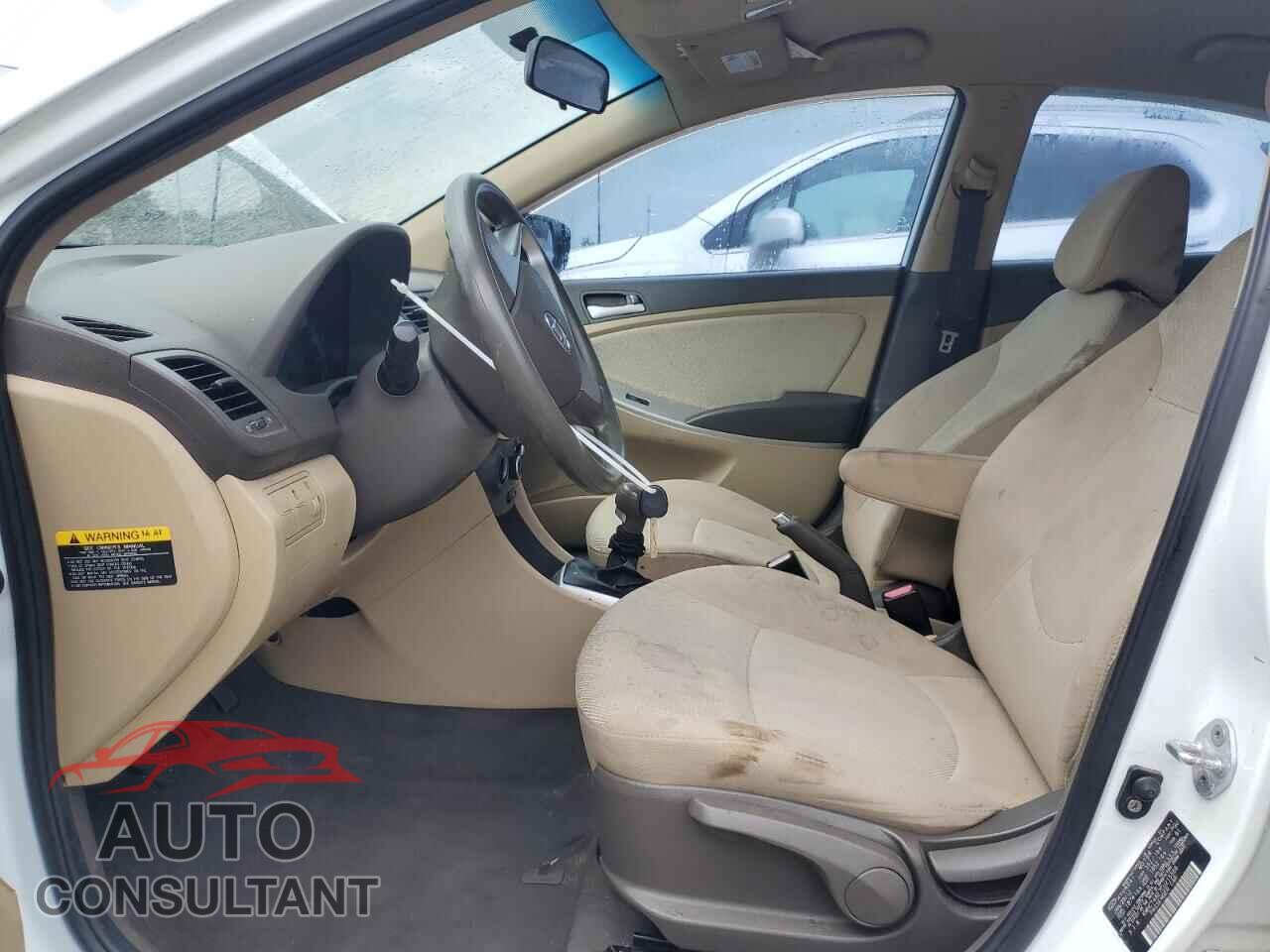 HYUNDAI ACCENT 2012 - KMHCT4AE7CU215566