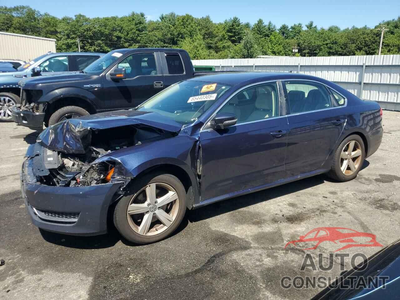 VOLKSWAGEN PASSAT 2014 - 1VWBT7A37EC052424