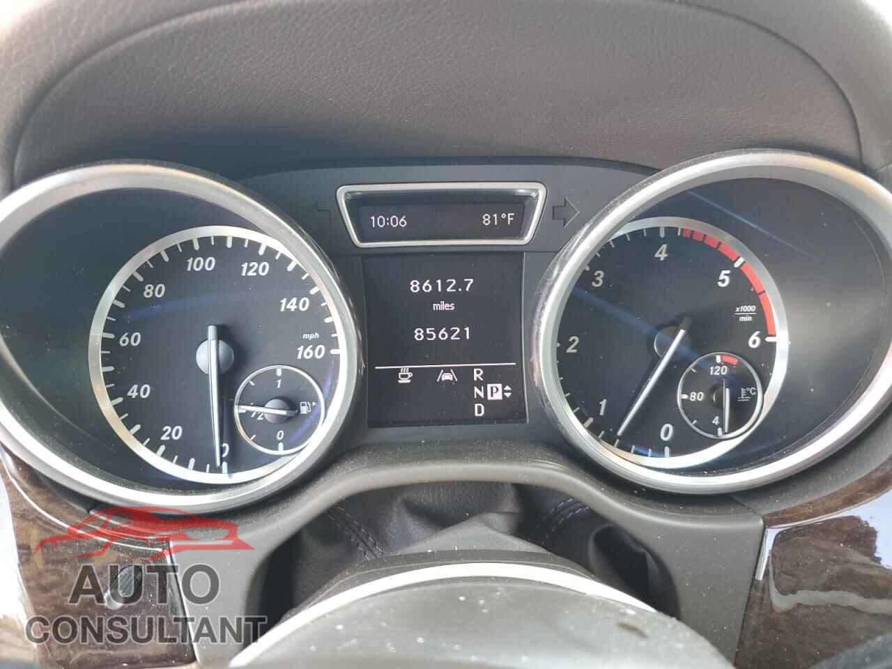 MERCEDES-BENZ M-CLASS 2012 - 4JGDA2EB6CA044759
