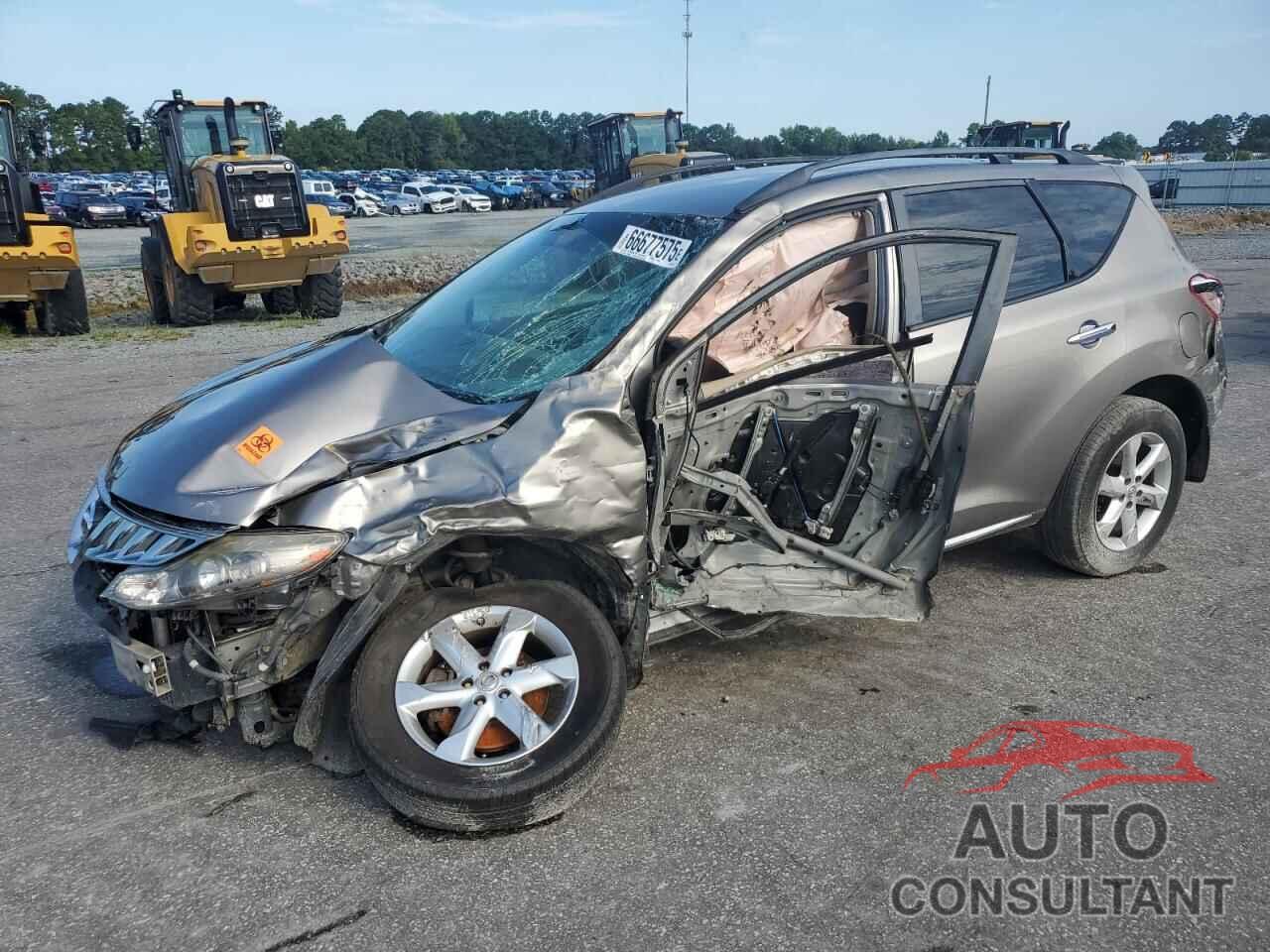 NISSAN MURANO 2009 - JN8AZ18W49W200824