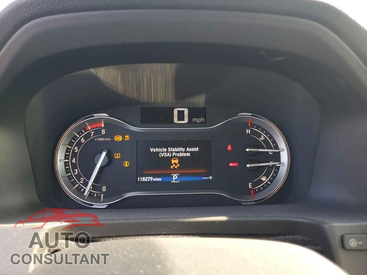 HONDA PILOT 2017 - 5FNYF6H52HB003810