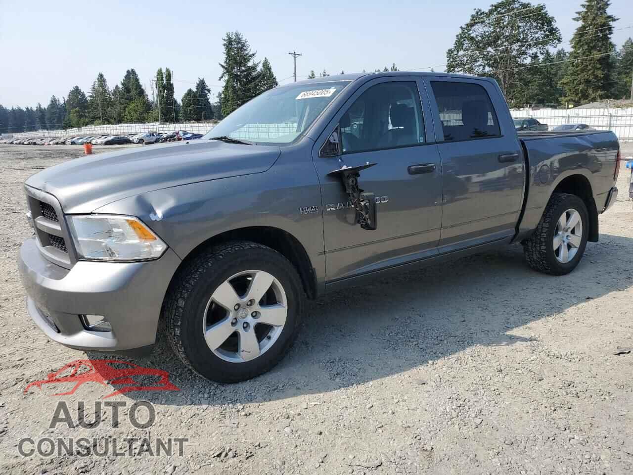 DODGE RAM 1500 2012 - 1C6RD7KT3CS344773