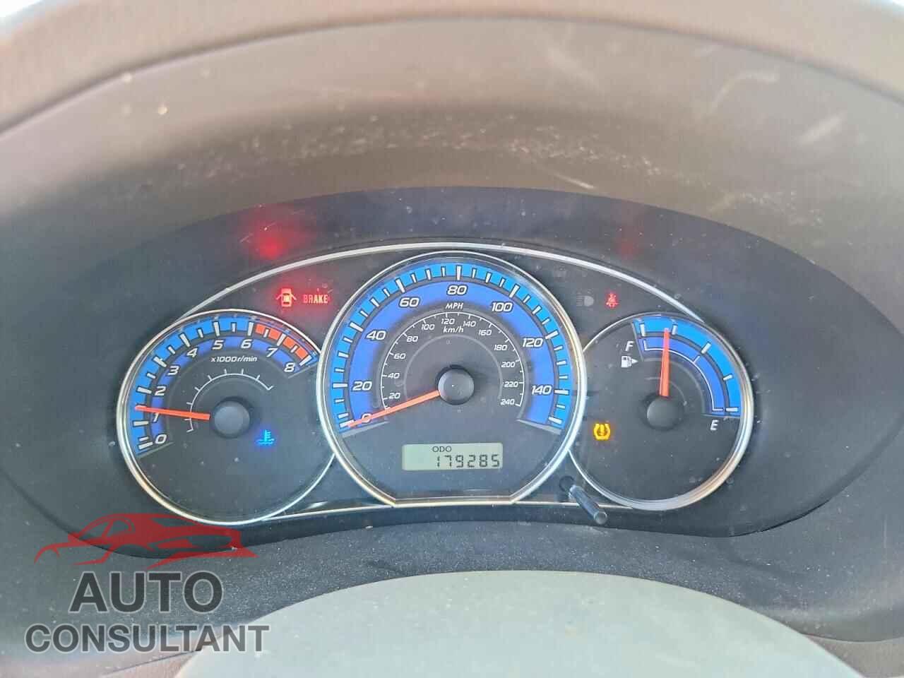 SUBARU FORESTER 2009 - JF2SH61609G739446
