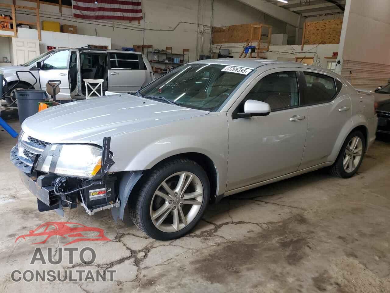 DODGE AVENGER 2012 - 1C3CDZEG4CN123369