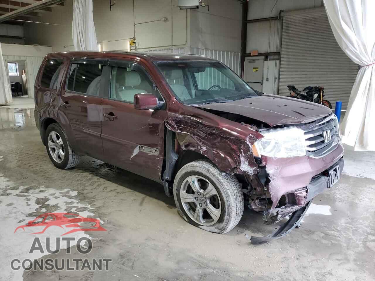 HONDA PILOT 2013 - 5FNYF4H52DB073175