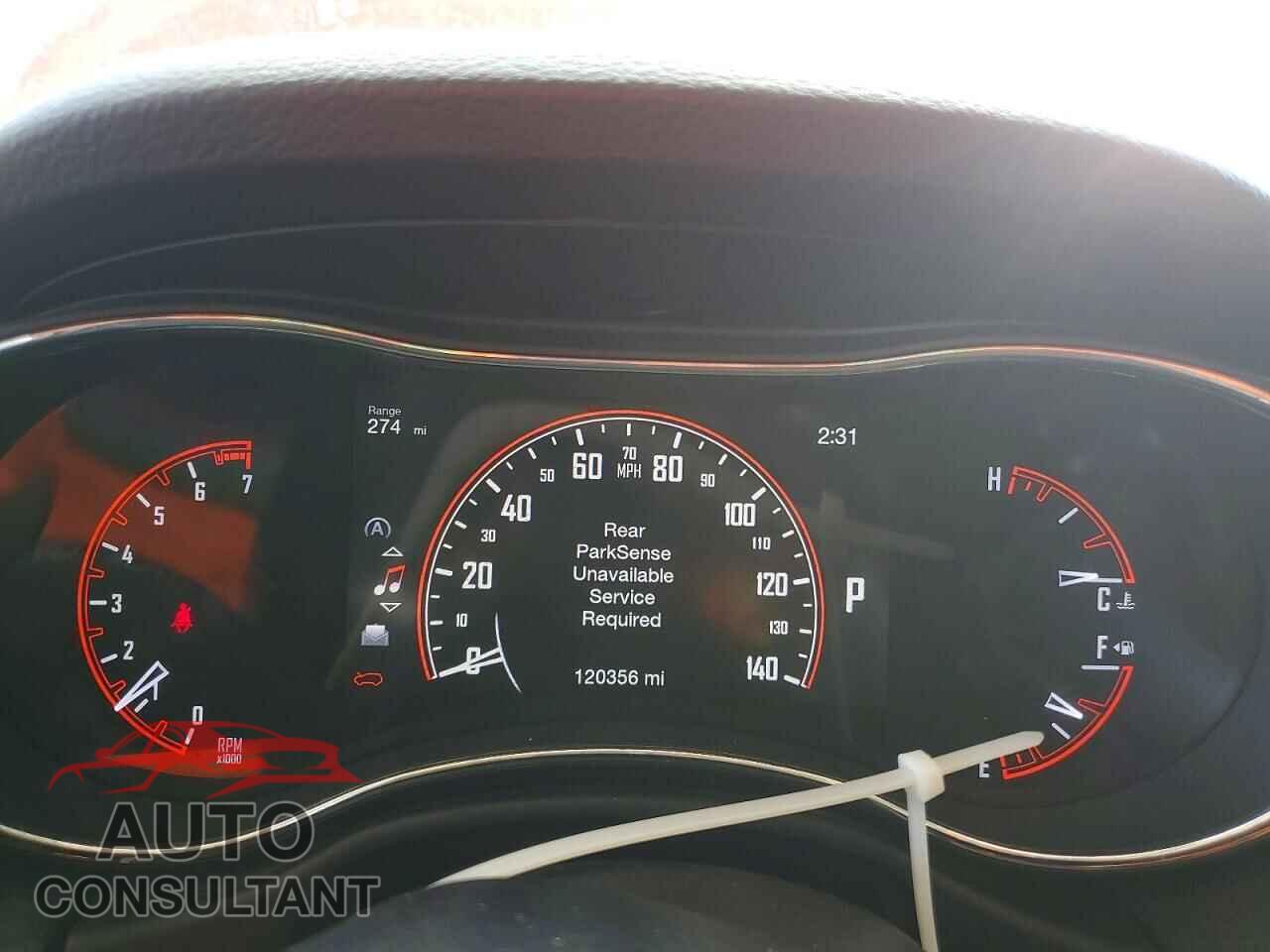 DODGE DURANGO 2017 - 1C4RDHAGXHC666668
