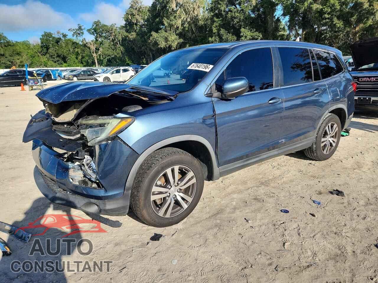 HONDA PILOT 2017 - 5FNYF5H59HB025538