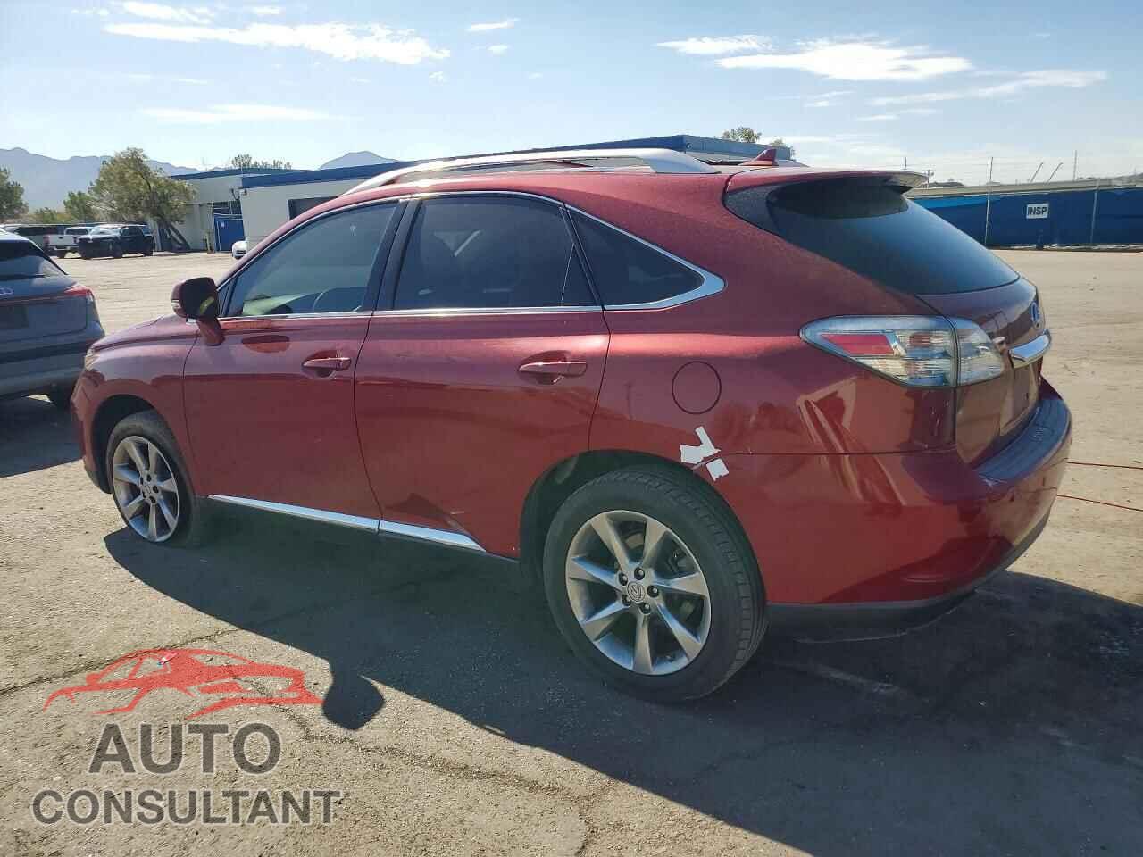 LEXUS RX350 2012 - 2T2ZK1BA6CC073263