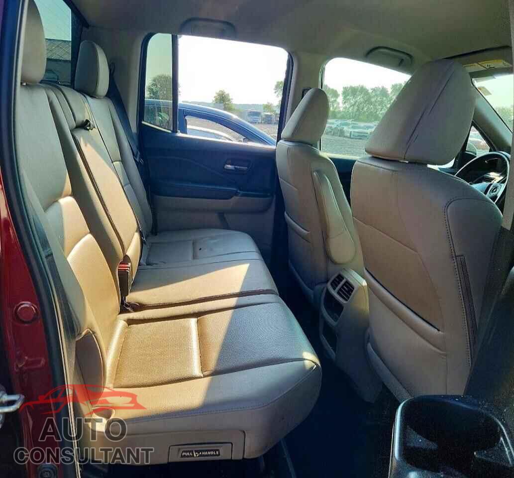 HONDA RIDGELINE 2017 - 5FPYK3F68HB004327
