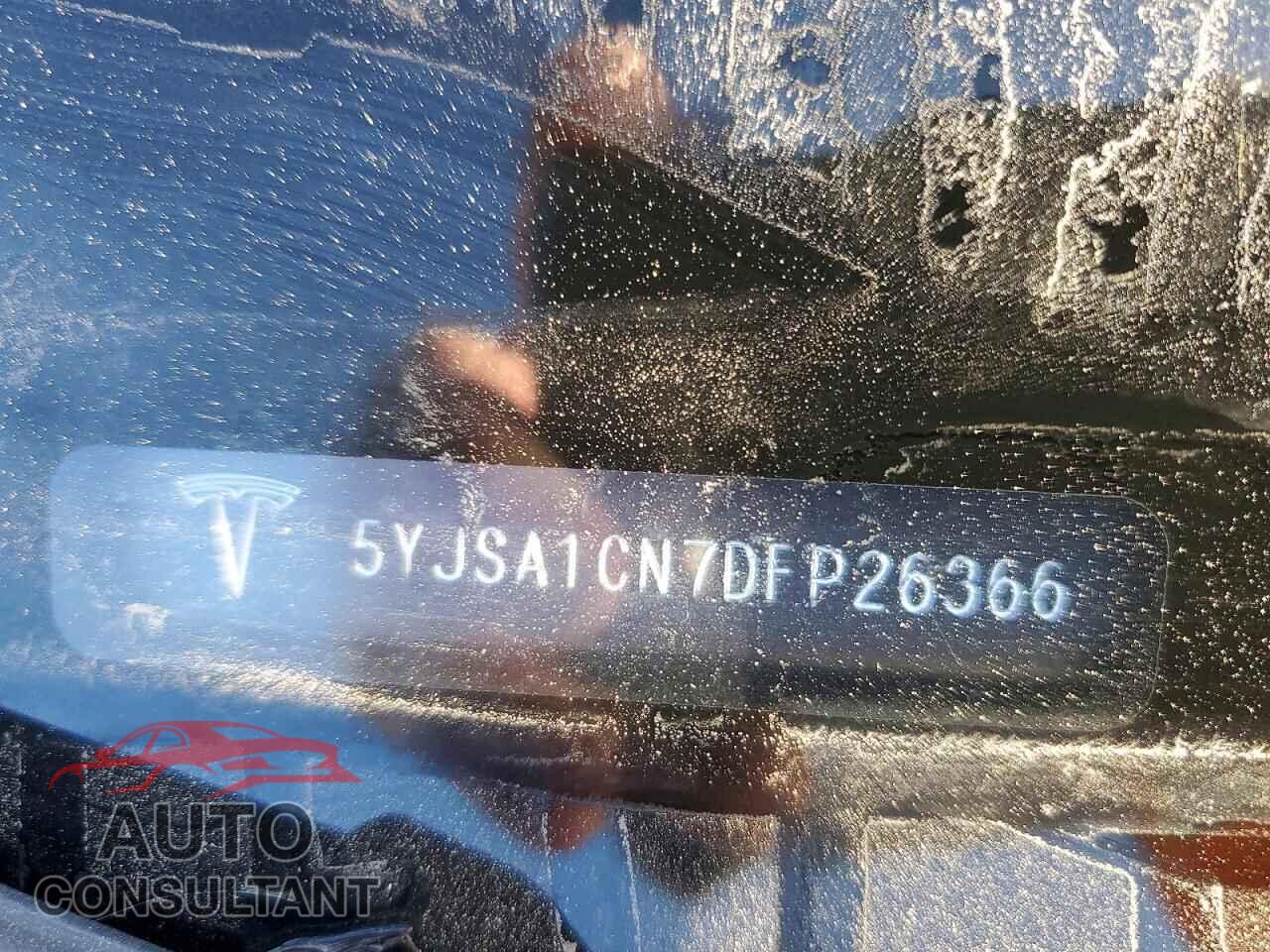 TESLA MODEL S 2013 - 5YJSA1CN7DFP26366