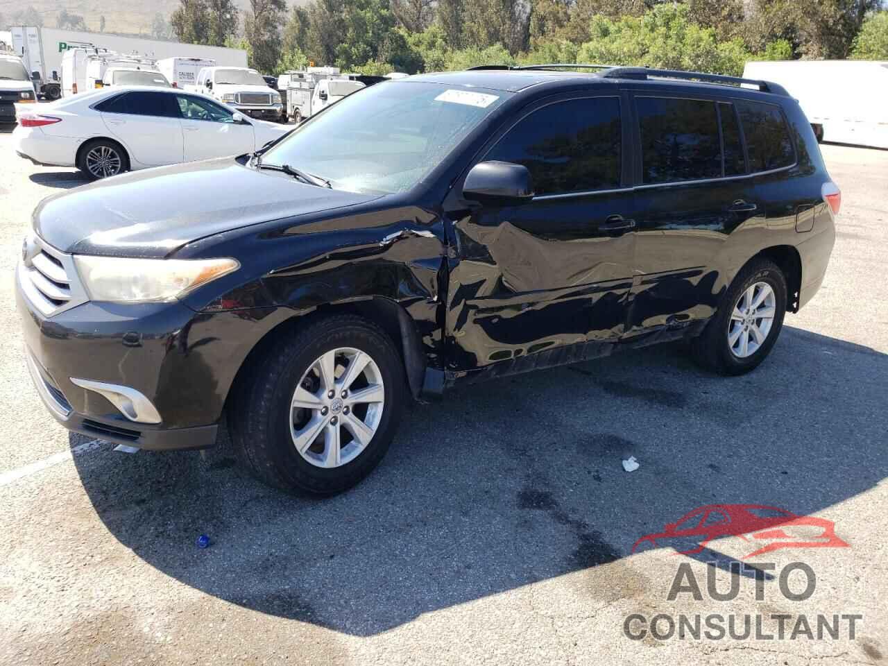 TOYOTA HIGHLANDER 2011 - 5TDZA3EH5BS015534