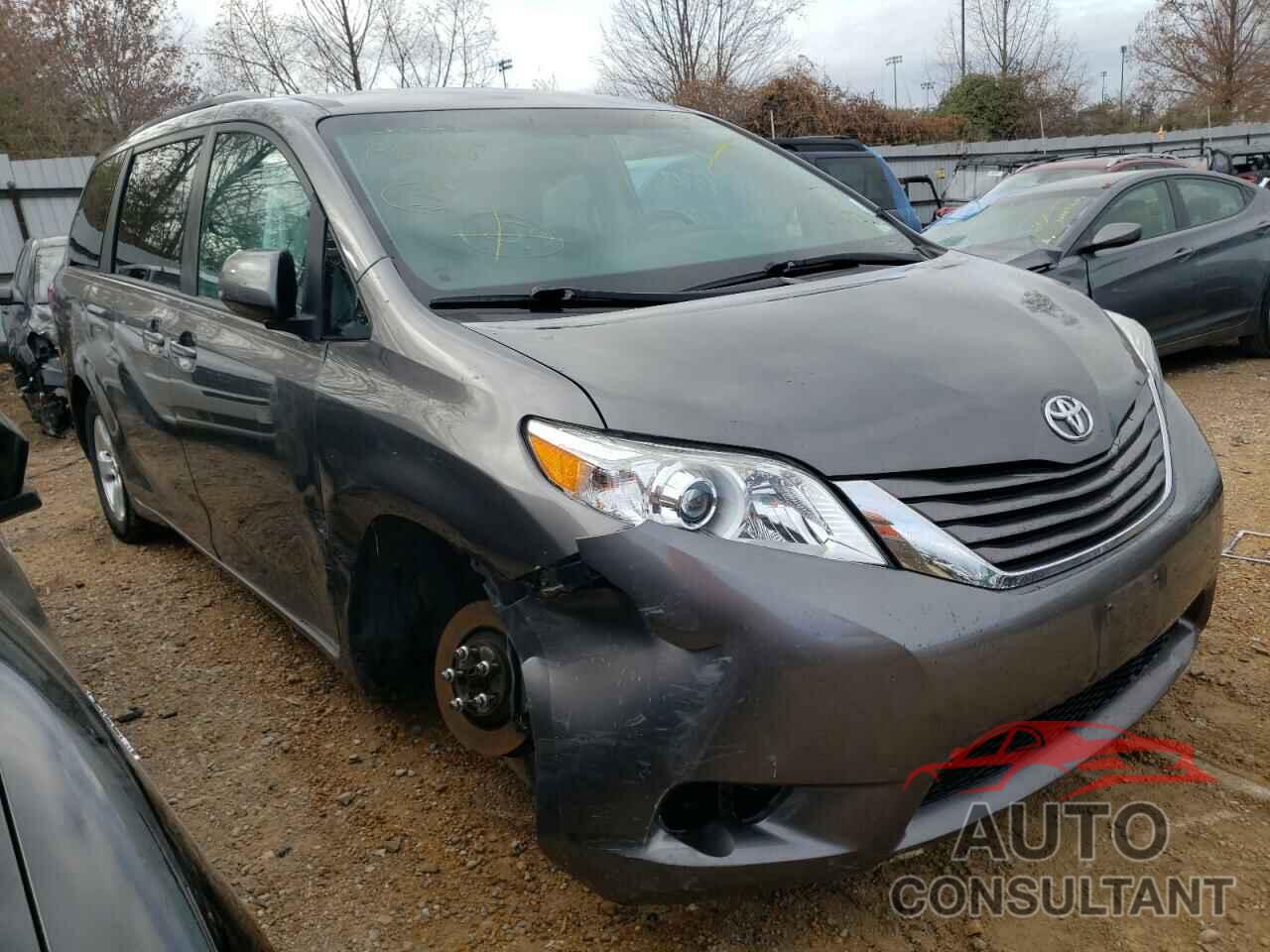 TOYOTA SIENNA 2017 - 5TDKZ3DC2HS846482