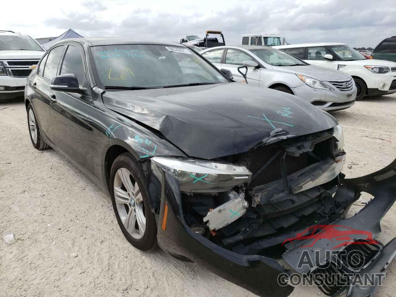 BMW 3 SERIES 2016 - WBA8E9C54GK644757